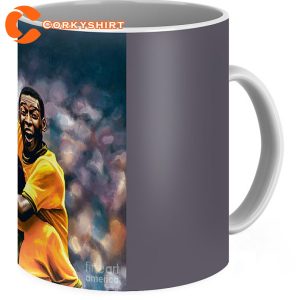The Black Pearl Pele Football Legend Coffee Mug