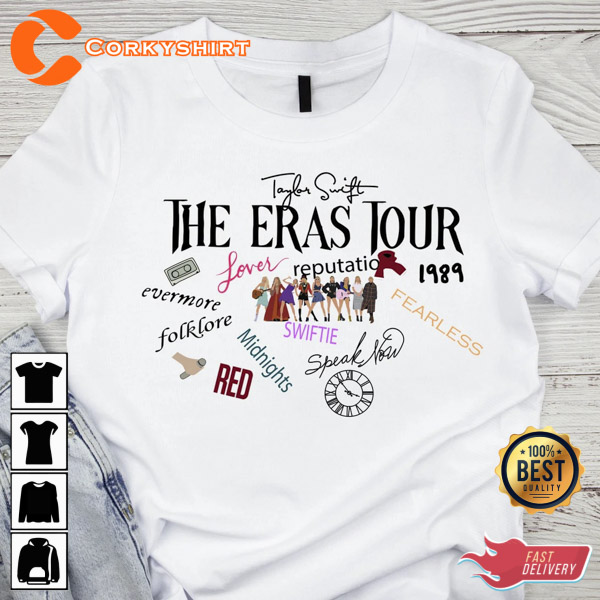 The Eras Tour Taylor World Trip Shirt