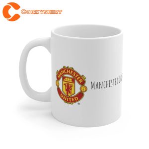 The Red Devils Manchester United Soccer Club Mug