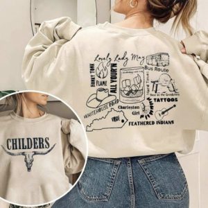 Tyler Childers Music Tour 2 Sides Shirt