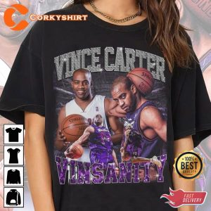Vince Carter Basketball Vinsanity Classic Unisex T-Shirt