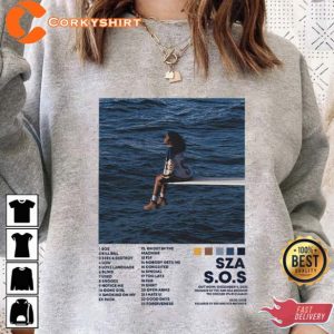Vintage 90s Sza Merchandise Unisex Lyrics Shirt