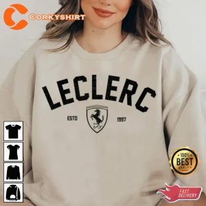 Vintage Bootleg F1 Charles Leclerc Formula 1 Sweatshirt