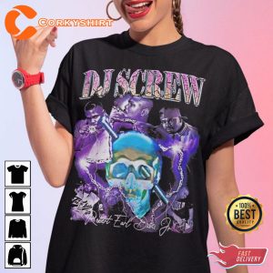Vintage Graphic DJ Screw Unisex Printed T-Shirt