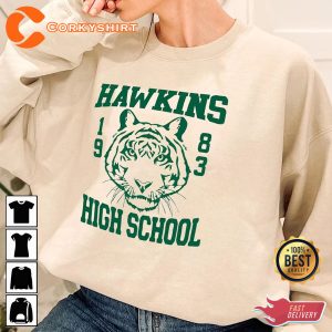 Vintage Hawkins High School 1983 Stranger Things Fans T-Shirt