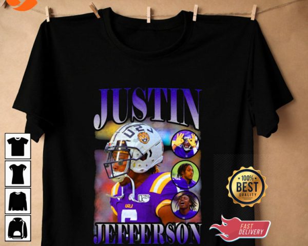 Vintage Justin Jefferson Randy Moss Vintage Unisex Shirt