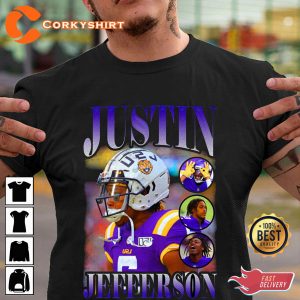 Vintage Justin Jefferson Randy Moss Vintage Unisex Shirt