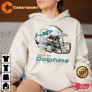 Vintage Dolphins Miami Florida American Football Player Gift T-Shirt Sweatshirt Hoodie