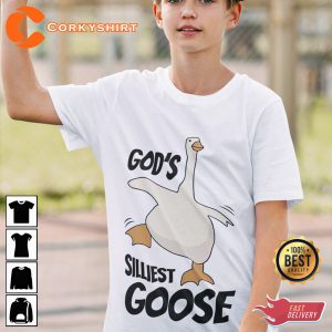 Vintage Silly Goose Funny Gift For Guys Funny Goose T-Shirt