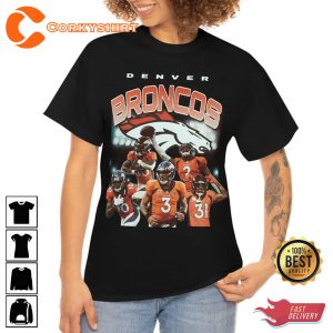 Vintage Style Broncos Russell Wilson Unisex T-Shirt