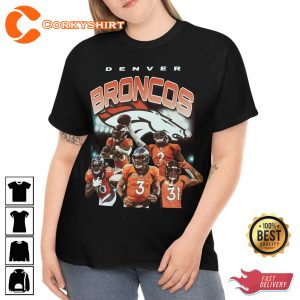 Vintage Style Broncos Russell Wilson Unisex T-Shirt