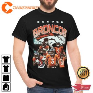 Vintage Style Broncos Russell Wilson Unisex T-Shirt