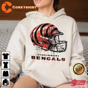 Vintage Style Go Bengals 2022 Football Unisex Crewneck T-Shirt Sweatshirt Hoodie