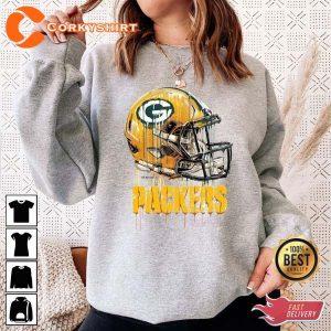 Vintage Style Green Bay Packers Football T-Shirt