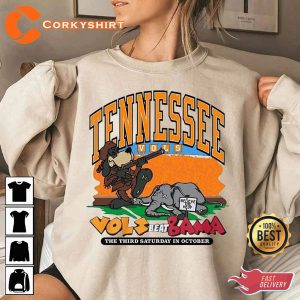 Vols Beat Bama Tennessee Volunteers The Thud Sad Shirt