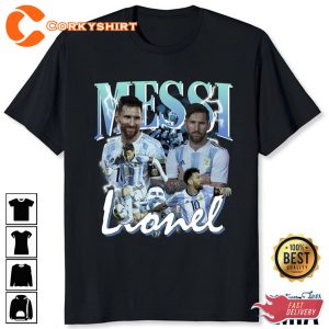 World Cup 2022 Champion Lionel Messi Bootleg Shirt