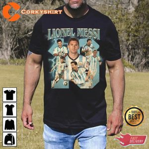 World Cup 2022 Champion Lionel Messi Vintage Shirt