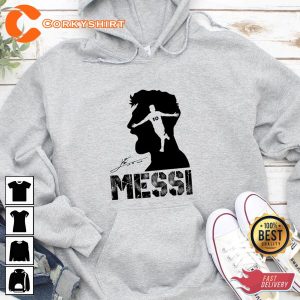 World Cup Champions Argentina Soccer Leonel Messi Signature Shirt