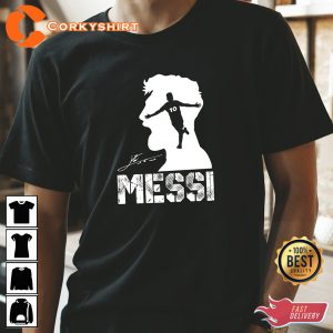 World Cup Champions Argentina Soccer Leonel Messi Signature Shirt