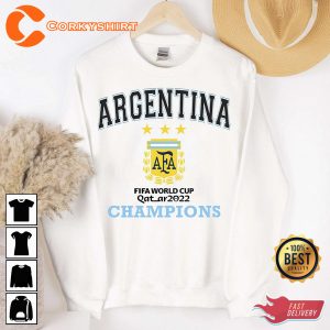 Worldcup Winner Argentina Football Shirt