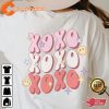 XOXO Galentines Cute Retro Valentines Day Shirt