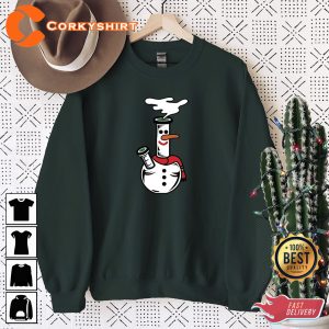 Bong Snowmen Christmas Shirt Designs