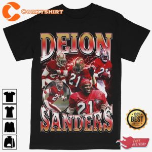 Deion Sanders San Francisco 49ers Football Shirt