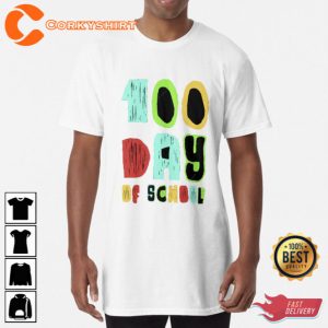 100 Day Of Shool For Teacher T-Shirt