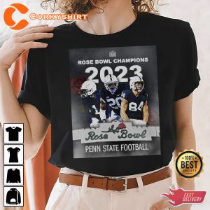 2023 Penn State Champions Rose Bowl Gameday Shirt