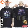 2023 Styx World Tour 2 Sided Basic Black Short Sleeve T shirt