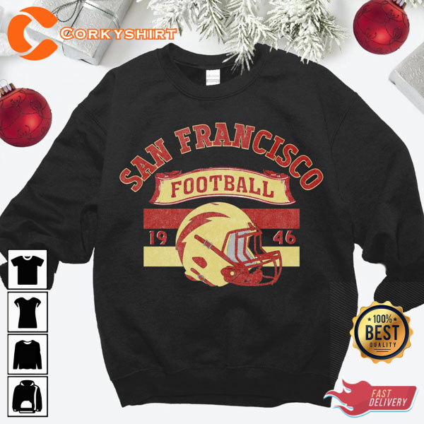 49ers San Francisco Football Sweatshirt