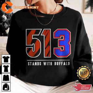 513 Stands With Buffalo 513 T Shirt