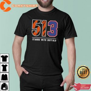 513 Stands With Buffalo 513 T Shirt