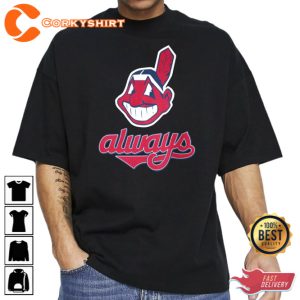 Always Chief Wahoo Cleveland Indians Shirt Printing