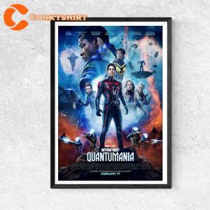 Ant-Man and the Wasp Quantumania Movie 2023 Wall Decor Poster
