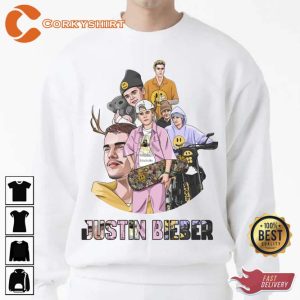 Art Justin bieber Vintage 90s Bootleg T Shirt