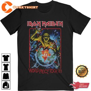 ArtistIron Maiden Iron Maiden World Piece Tour 83 T-Shirt