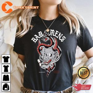 Bad Omens Band Hannya A Tour Of The Concrete Jungle Tour 2023 Shirt