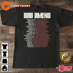 Bad Omens The Concrete Shirt for Tour Lover