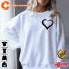 Be My Valentine Heart Arm Cute Valentine Shirt