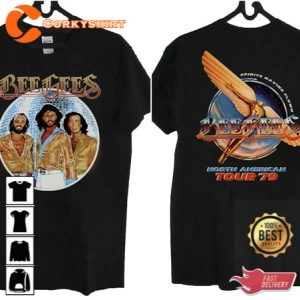 Bee Gees 70s Tour Gift for Fans 1979 Vintage T-Shirt
