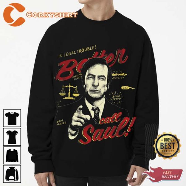 Better Call Saul T-Shirt Gift For Fan