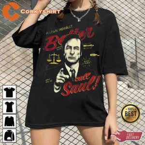 Better Call Saul T-Shirt Gift For Fan