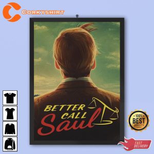 Better Call Saul TV Series Retro Poster