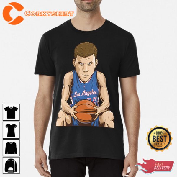 Blake Griffin 32 Art Chibi Unisex T-Shirt