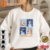 Bluey Family Friends Birthday Shirt