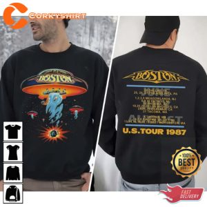 Boston Rock Band Concert Tour 1987 Shirt