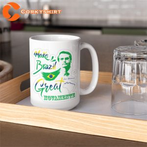 Brazilian President Jair Bolsonaro Coffee Mug
