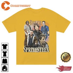 Bruce Springsteen Bootleg 90s Vintage Classic Rock Music Retro T shirt