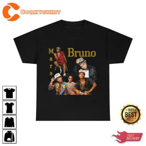 Bruno Mars Old School Music Artist Unisex Graphic Tee